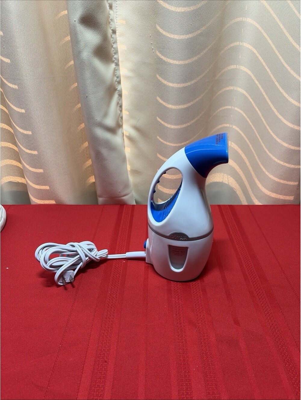 Conair Portable Blue and White Garment Steamer ModelS2X